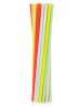 Colour Pastel paper straw, 24-pack