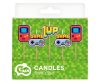 Gamer Game On Toy Cake Candle, 5-piece Candle Set