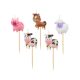 Animals Farm birthday candle, candle set of 5