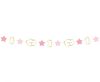 Baby Pink 1st Birthday Mini Garland 120 cm