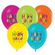 Happy Birthday Stars Happy Birthday balloon, 5 pcs