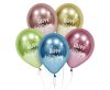 Happy Birthday Happy Birthday Platinum balloon, 5-pack 12 inch (30cm)