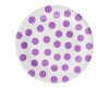 Colour Lavender Polka Dots Polka Dot Paper Plate 6 pcs 18 cm