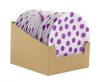 Colour Lavender Polka Dots Polka Dot Paper Plate 6 pcs 18 cm