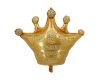 Party Gold Crown foil balloon 66 cm