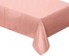 Colour Metallic Rosegold foil tablecloth 137x183 cm