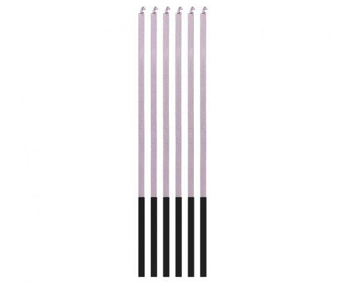 Colour Magic Flame Lilac, Lilac Birthday Candle, Candle Set 6 pcs