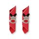 Christmas Deer Reindeer Napkin Ring Set