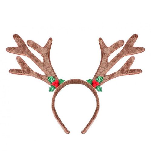 Christmas Brown Brown antler headband