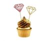 Wedding Diamond Diamond Decor Stick 6 pcs