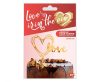 Wedding Gold Gold Heart Cake Decoration 13 cm