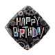 Happy Birthday Robot Cogwheels Happy Birthday foil balloon 46 cm