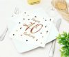 Happy Birthday B&C White Happy Birthday 40 Napkin Pack of 20 33x33 cm