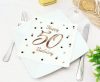 Happy Birthday B&C White Happy Birthday 50 Napkins 20 pcs 33x33 cm