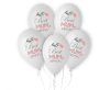 Mother Best Mum Ever balloon, 5 pcs 12 inch (30 cm)