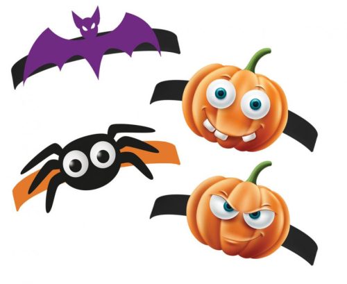 Halloween Boo headband 4 pcs