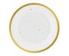 Colour Gold Celebrate Gold Paper Plate 6 pcs 18 cm