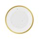 Colour Gold Celebrate Gold Paper Plate 6 pcs 18 cm