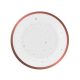 Colour Rose Gold Celebrate Pink Paper Plate 6 pcs 18 cm