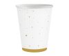 Colour Gold Celebrate Gold paper cup 6 pcs 250 ml