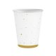 Colour Gold Celebrate Gold paper cup 6 pcs 250 ml