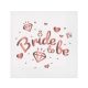 Hen Party Bride To Be White napkins 20 pcs 33x33 cm