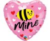 Love Bee Mine foil balloon 46 cm