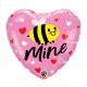 Love Bee Mine foil balloon 46 cm