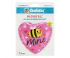 Love Bee Mine foil balloon 46 cm