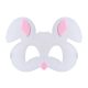 Animals Rabbit, Felt Mask 18.5 cm