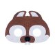 Animals Beaver, Felt Mask 17.5 cm