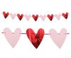 Love Hearts garland 200 cm