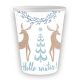 Christmas Hello Winter i paper cup 6 pcs 250 ml