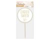 Christening Chrzest Święty cake decoration 14 cm