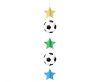 Football Football, ribbon decoration 150 cm