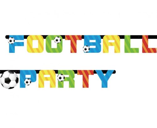 Football Happy Birthday banner 160 cm