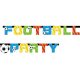 Football Happy Birthday banner 160 cm