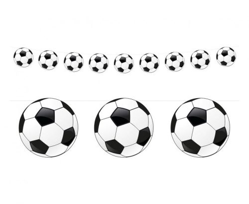 Football Football paper garland 200 cm