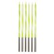 Colour Candy Lime Green Green Birthday Candle, Candle Set 6 pcs