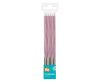 Colour Candy Pink Pink Birthday Candle Set, 6 pcs