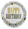 Happy Birthday Stripes Happy Birthday foil balloon 36 cm