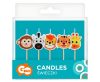 Animals Fun birthday candle set 5 pcs