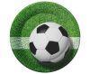 Football Field paper plate 6 pcs 18 cm