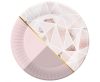 Colour Rose Chic Pink Paper Plate 6 pcs 18 cm