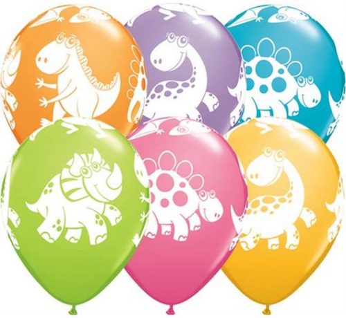 Dinosaur Pastel balloon, 6 pcs balloon 11 inch (27.5 cm)