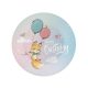 Happy Birthday Balloon Fox Happy Birthday Paper Plate 6 pcs 18 cm