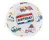 Happy Birthday Happy Birthday Vehicles, Vehicle Foil Balloon 46 cm