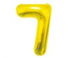 Number Gold, 7-shaped foil balloon 85 cm