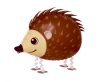 Hedgehog Hedgehog, walking foil balloon 51 cm