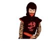 Ninja Red Dragon Ninja Costume 120/130 cm